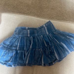 Old navy blue summer mini skirt